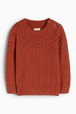 Baby-Pullover - strukturiert