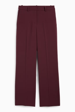 Pantaloni business - vita alta - gamba ampia