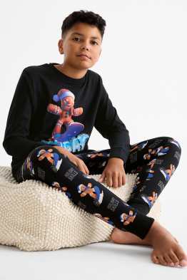 Hombre de pan de especias - pijama navideño - 2 prendas