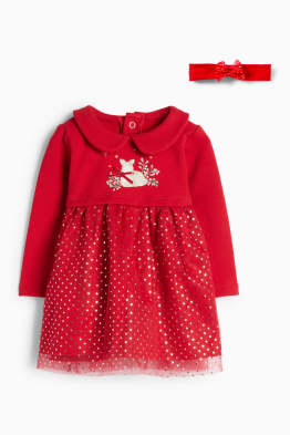 Rehkitz - Baby-Outfit - 2 teilig - festlich