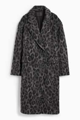 Mantel - Leo-Print