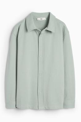 Veste-chemise - texturée