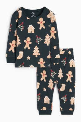 Mini-Me - Pain d'épice - pyjama de Noël pour bébé - 2 pièces