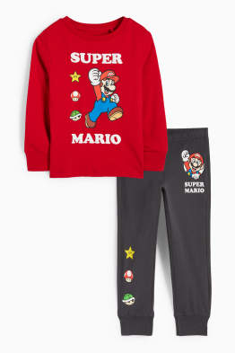 Super Mario - piżama - 2 części