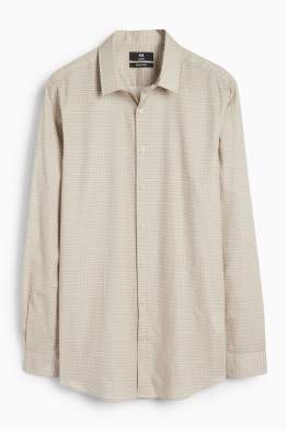 Business-overhemd - slim fit - Kent - met patroon