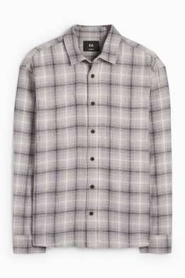 Shirt - regular fit - kent collar - check