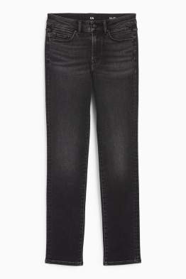 Slim jeans - mid waist - thermojeans - LYCRA®