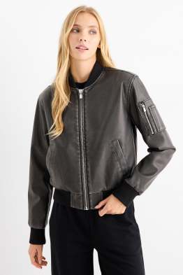 Cazadora bomber - polipiel
