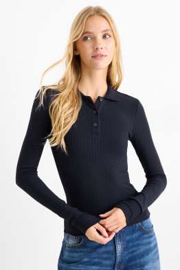 Polo - slim fit - a coste