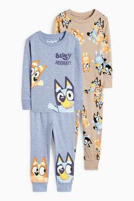 Multipack 2er - Bluey - Pyjama - 4 teilig