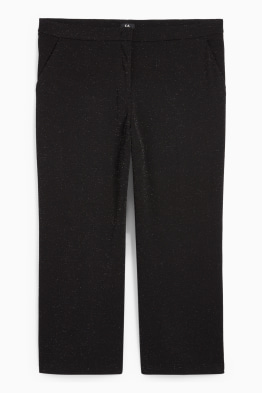 Pantalon de bureau - high waist - wide leg