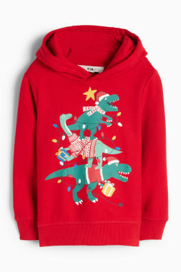 Dino - sweat à capuche de Noël