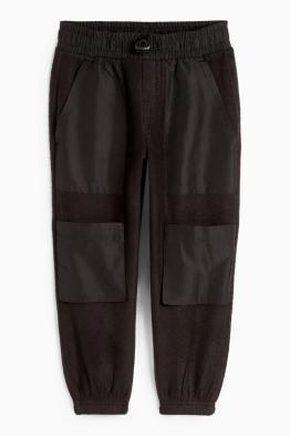 Fleece-Cargo-Jogginghose