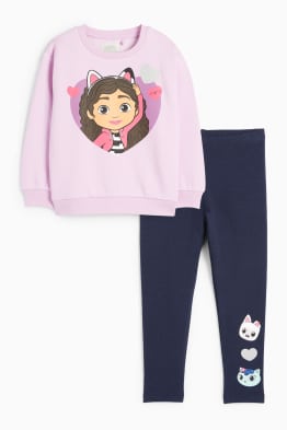 La casa de muñecas de Gabby - conjunto - sudadera y leggings térmicos