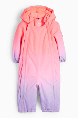 Combinaison de neige bébé - imperméable - à motif