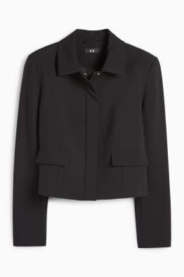 Cropped blazer - fitted