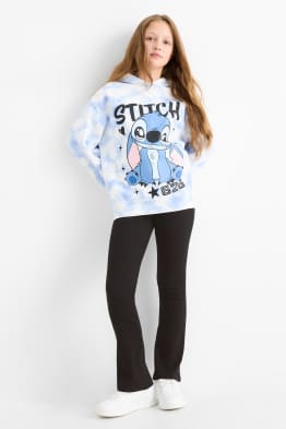 Lilo i Stitch - komplet - bluza z kapturem i legginsy z rozszerzanymi nogawkami - 2 części