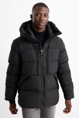 Steppjacke mit Kapuze