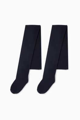 Multipack 2er - Strumpfhose - gerippt
