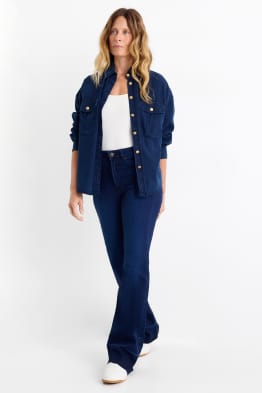 Flared jeans - mid waist