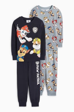 Pack de 2 - Patrulla Canina - Chase - pijamas - 4 prendas