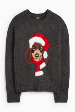 Christmas jumper - sausage dog