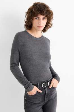 Maglia a maniche lunghe - slim fit