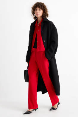 Pantaloni business - vita media - regular fit