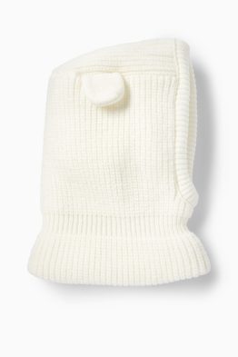 Baby-Schlupfmütze - gerippt