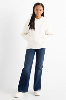 Wide leg jeans