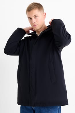 Parka à capuche - finition doublée - finition déperlante