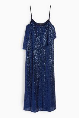 Vestido de lentejuelas - straight fit