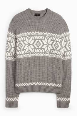 Jumper - patterned - textured