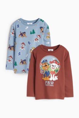 Multipack 2er - PAW Patrol - Chase, Marshall - Langarmshirt