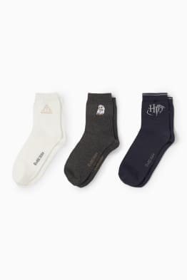 Multipack of 3 - Harry Potter - socks with motif