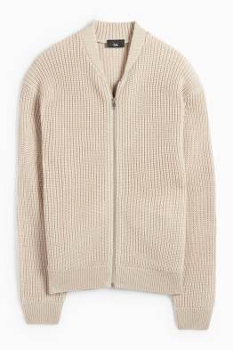 Cardigan - ribbed