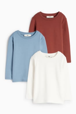 Multipack 3er - Langarmshirt