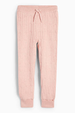 Pantaloni sportivi termici - motivo treccia