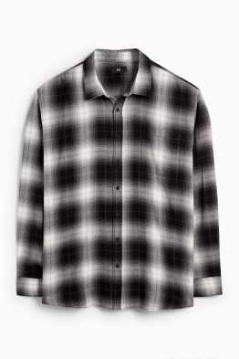 Overhemd - regular fit - kent - geruit