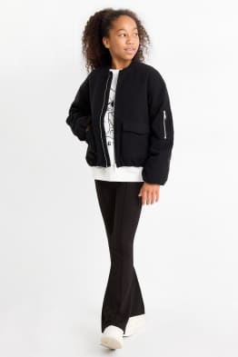 Flared leggings