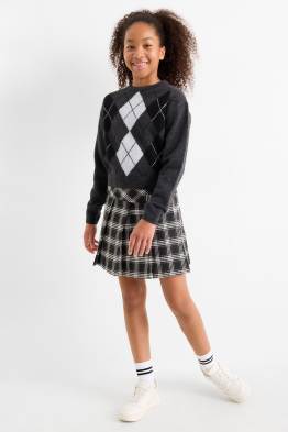 Skirt - check