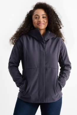 Jaqueta softshell amb caputxa - impermeable - 4 Way Stretch