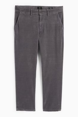 Chino - regular fit - finition texturée