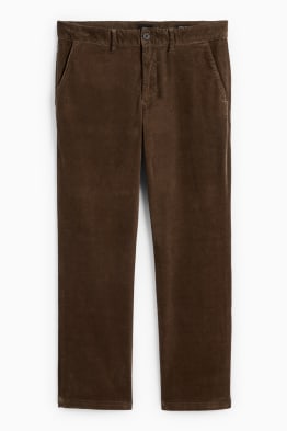 Chino - Regular Fit - strukturiert