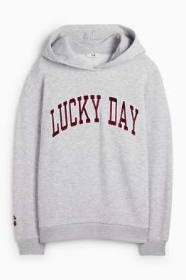 Felpa con cappuccio - oversize