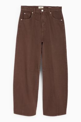 Balloon jeans - mid waist