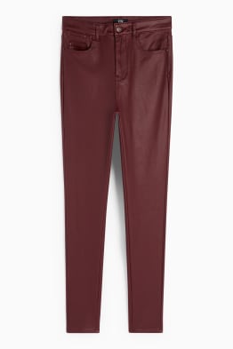 Stoffhose - High Waist - Skinny Fit
