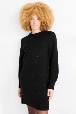 Knitted dress - straight fit