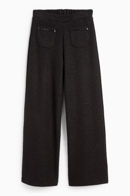 Jersey-Hose - strukturiert