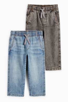 Lot de 2 - relaxed jean - jeans chauds